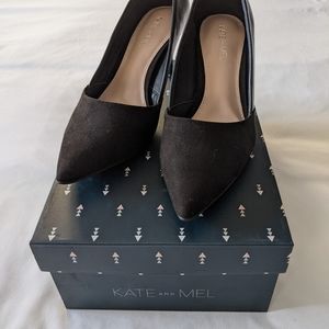 Kate and Mel black heels